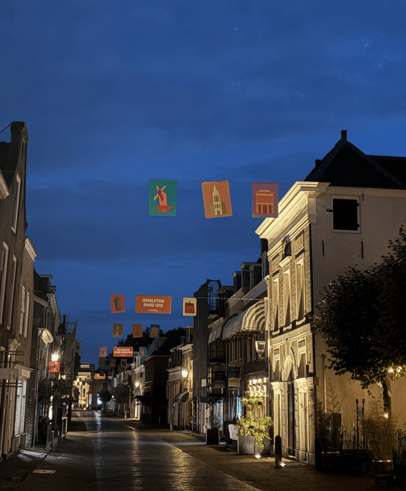 Winkelstraat aankleding