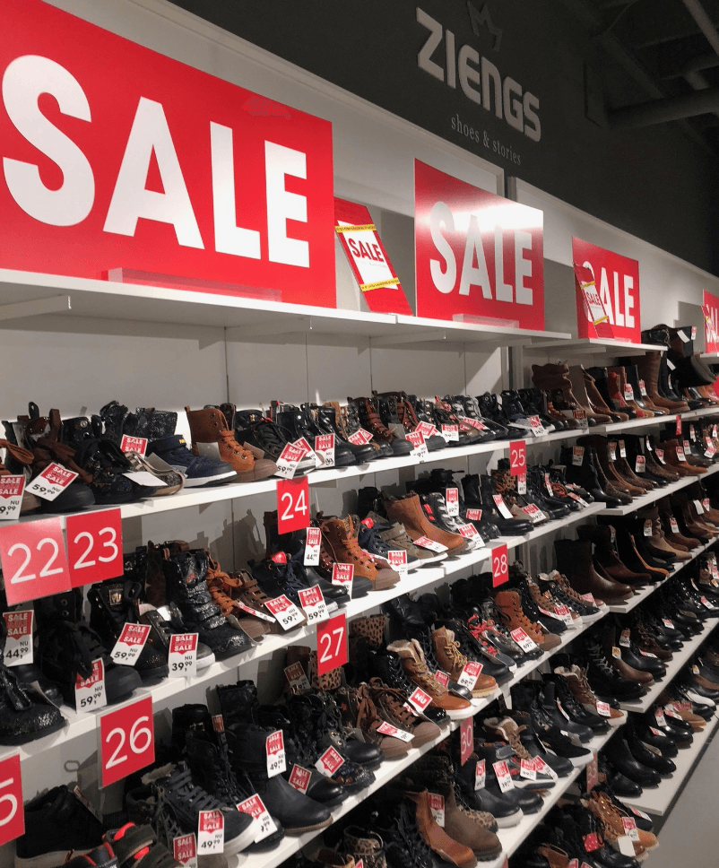 Sale signing